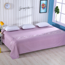 (Professional custom-made) pure cotton large Kang single tatami bed sheet big bed sheet large size increase non-slip grinding winter