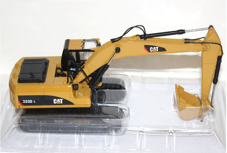 正品1:50 卡特 cat320d l履带挖掘机仿真工程机械合金车模型55214