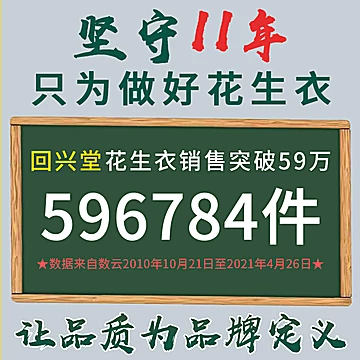 【1斤仅5.9！】红皮花生衣500g[20元优惠券]-寻折猪