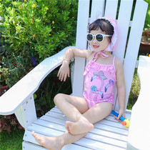 Childrens swimsuit Womens Korean Ins girl children Princess Conjoined swimsuit womens baby girl swimsuit cute baby