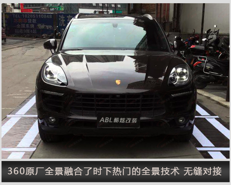 Порше macan Cayenne на заводе панамера 360 панорамное изображение заднего локус камеры тюнинг Порше macan Cayenne на заводе панамера 360 панорамное изображение заднего локус камеры тюнинг