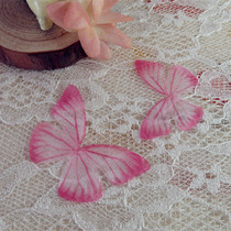 Sen Ensemble Genie Emulation Thin Yarn Butterfly Wings Handmade Earrings Brooch Ring Ornament Hair Accessories Accessories Material 15