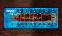 (Annie board game) The waves of survival lifeboat lifeboat board games card pad playmat