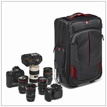 Manfrotto MB PL-RL-55 Photographic equipment Trolley case Travel Case Digital camera photography bag can be boarded
