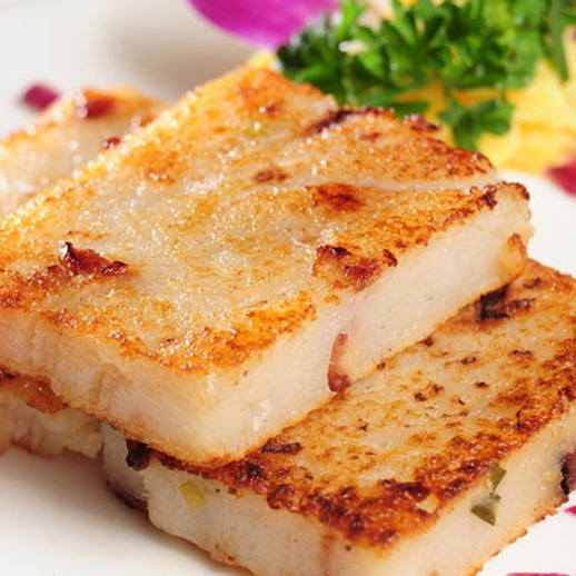 佛山金城萝卜糕腊味萝卜糕 广式点心早茶点心 香煎隔水蒸 5片分装