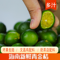 When Season Fresh Hainan Qingkin Tangerine Orange Peel Golden Orange Peel Pijiang Thin and Juice Milk Tea Fruit Wenchang Chicken Ingredients