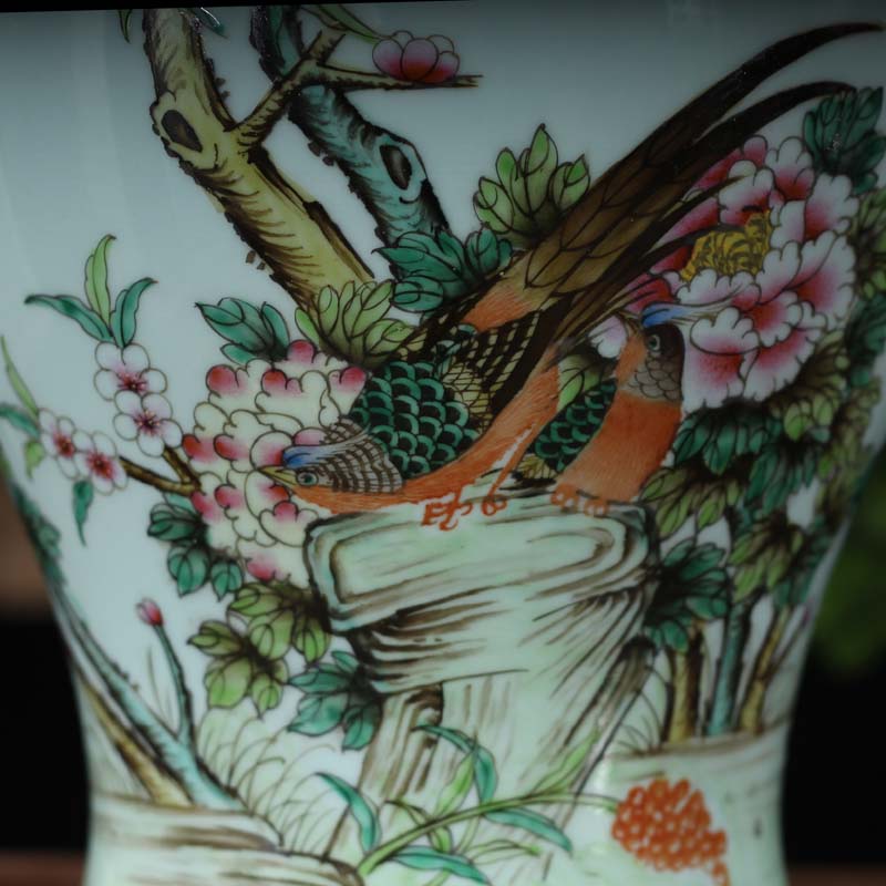 Jingdezhen hand - made pastel flowers imitation the qing general high - grade general yongzheng hand - made general pot