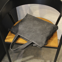 2022 new mens handbag fashion business package skew satchel mens single shoulder bag briefcase wave mens bag new