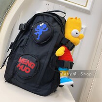 Simpsons family doll plush toy figure Doll Girl birthday gift backpack doll