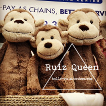 Cute monkey Korean INS Net Red Doll Doll plush monkey doll gift treasure sleeping doll