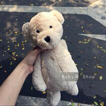 Teddy bear doll Korean INS bear doll cute doll doll sleeping plush toy doll