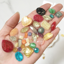 Clothing diy acrylic handdress drilling dressing accessories handmade gemstone materials replenished shoe drill