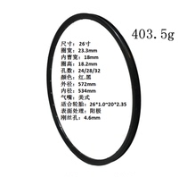 Aluminum alloy 26 inch mountain 24 24 28 32 32 ultra-light anode tube to pick up the double-deck meimouth disc brake ring