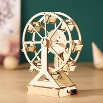 Small science maker works Primary school students homemade technology gizmos Small motor motor creative dly handmade