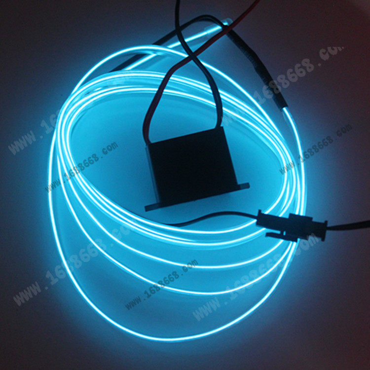 最新款el冷光线(带边橘黄色)冷光灯 汽车内氛围发光灯 车门装饰条