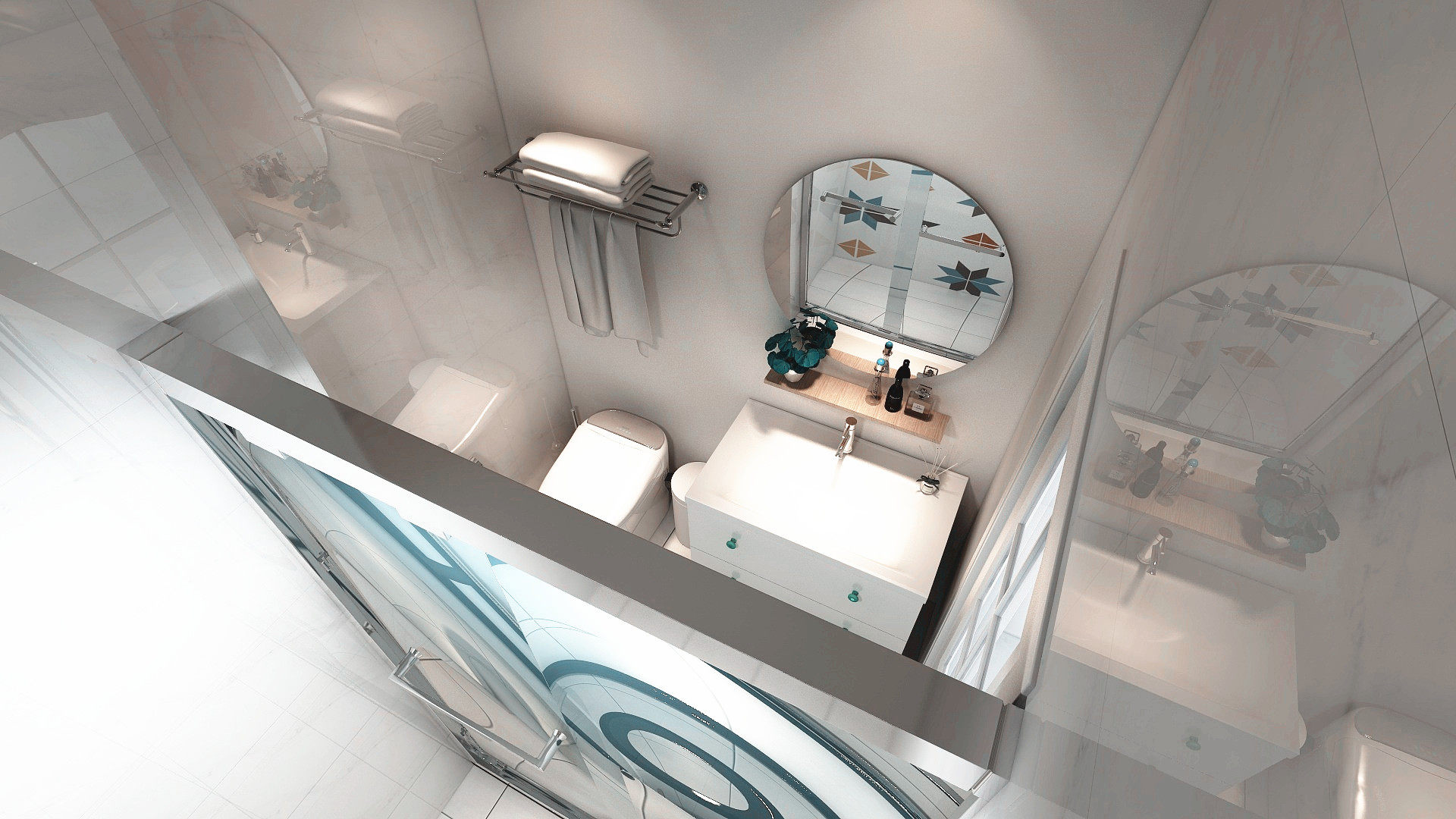 l型小户型布局,拯救3.5㎡卫生间!