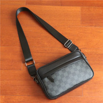 2020 new mens bag casual shoulder bag trendy youth sports small satchel bag fashion mens and womens leather bag horizontal postman bag