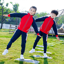 Autumn Elementary School Uniforms for a three-five-year class to suit CUHK Childrens suit Pure Cotton Kindergarten Garden