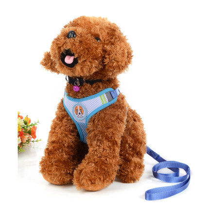 小狗狗背心式狗绳泰迪狗链狗背带狗绳小型犬中型犬宠物用品牵引绳