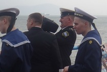 Russian Black Sea soldiers were shouldered