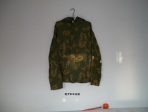 Former Soviet sack hooded withered leaf-penet shirt end of the jungle with field combat suit sniper disguise