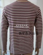 Russian active red long-sleeved sea soul shirt