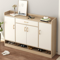 Simple modern shoe cabinet home door porch cabinet door outside dustproof small bedroom bedroom multi-layer simple home shoe rack