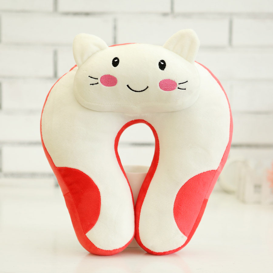 mxe/咪嘻儿皮卡丘卡通u型枕护颈枕脖子 午睡午休枕头旅行枕办公室