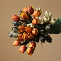 Z M magnolia tulip Calla Lily new luxury feel Puskin flower New Chinese simulation decorative flower export grade