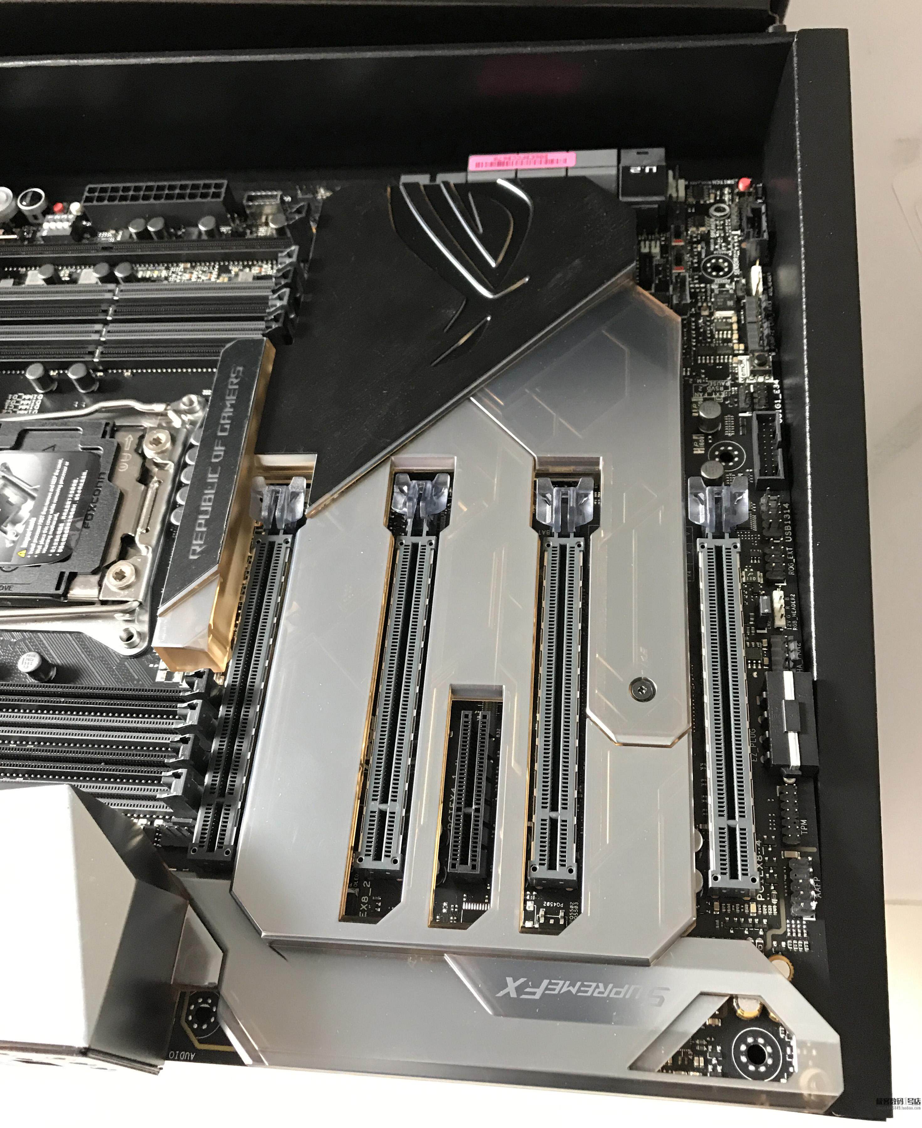asus/华硕 rampage vi extreme r6e lga2066主板 新玩家国度 x299
