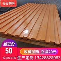 Great Wall wave board straight groove molding board new advertising outdoor relief custom background decorative board