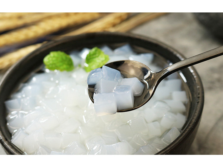 原味椰果肉1kg 珍珠奶茶店原料 椰果奶茶专用 小袋装 椰果粒_58买家购