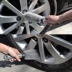 Rửa xe công cụ xe bàn chải lốp bàn chải đặc biệt bánh xe bàn chải bàn chải làm sạch làm sạch cung cấp công cụ vòng thép