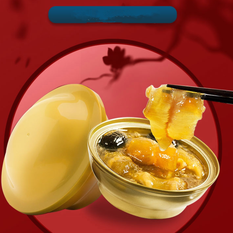 香港鲜炖即食花胶150g*6碗深海鱼胶正品孕妇女士滋补营养藜麦代餐