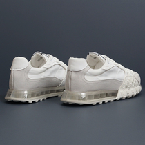 European station mens shoes summer thin breathable sports casual shoes mens canvas shoes Korean version of the trendy air cushion small white shoes