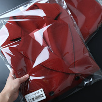 Color is too stunning~B collection glamorous red~Double-breasted pure wool wool suit coat smoke pipe pants suit female