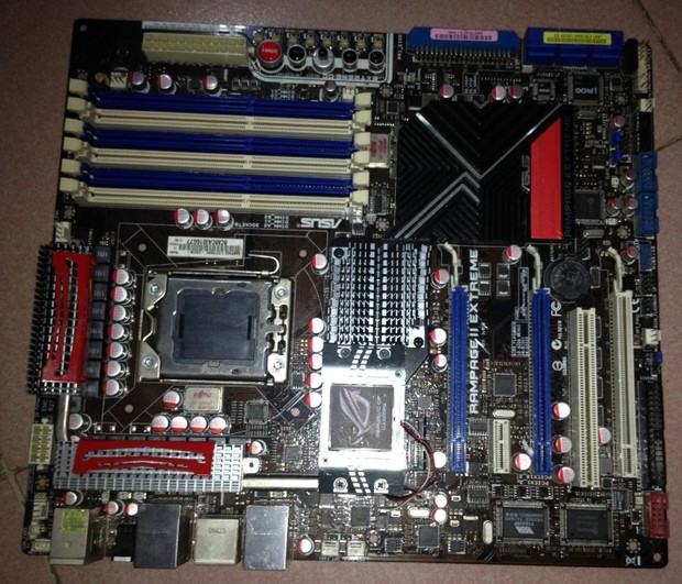 华硕rampage ii extreme x58玩家国度主板1366针 现货x5670 w3680