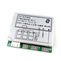 Three strings of 12 6V lithium battery protection board 3 strings of 11 1V polymer 12V 100A split with equalization