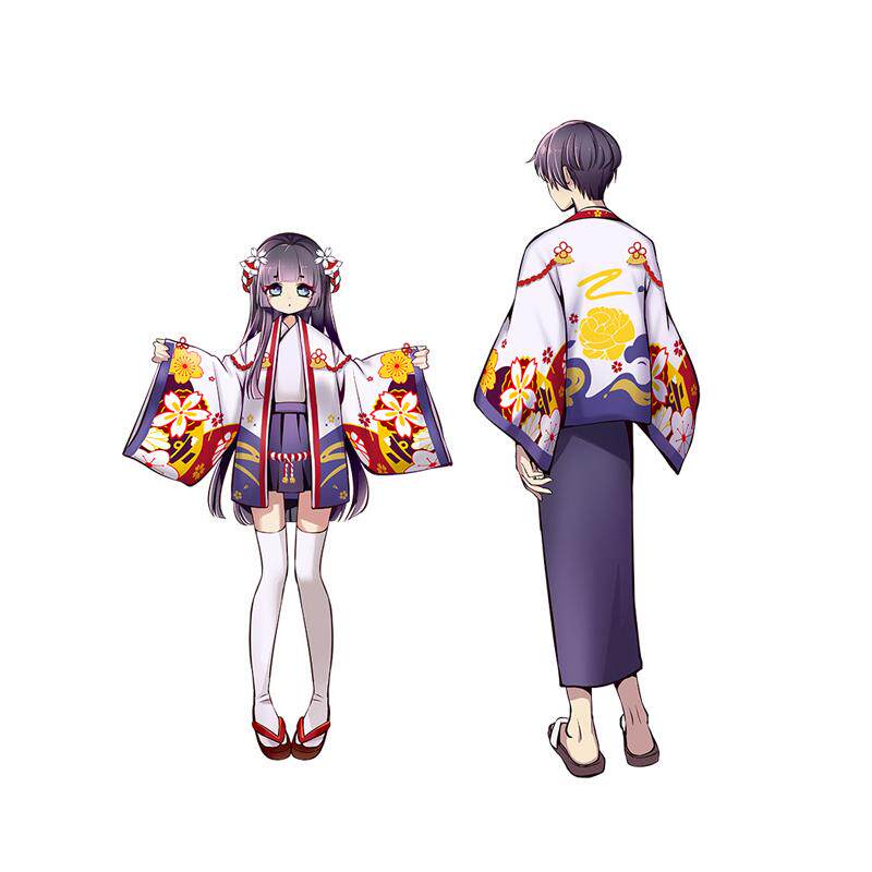 原创 阴阳师 雪女觉醒羽织动漫游戏cos和风浴衣 家居服防晒服周边