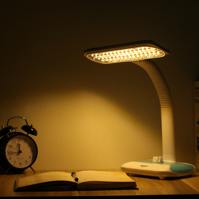泰格信 充电led台灯护眼学习学生书桌阅读宿舍寝室触摸调光调色温