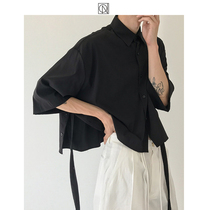 COLN Just take your own float with a loose short and short sleeve shirt steal it you this romantic little collector