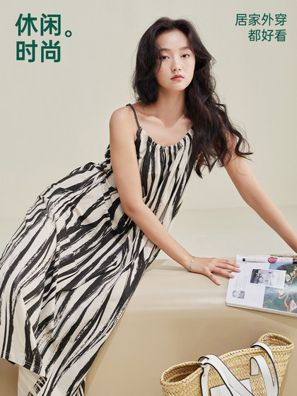 여성의 여름 파자마를위한 Anzhiban Sepender Nightgown 2025 새로운 순수 면화가 집의 옷 밖에 입을 수 있습니다. 여성의 여름 파자마를위한 Anzhiban Sepender Nightgown 2025 새로운 순수 면화가 집의 옷 밖에 입을 수 있습니다.