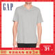 Gap men's short-sleeved cotton V-neck T-shirt summer 414776 E simple solid color fashion couple top Gap men's short-sleeved cotton V-neck T-shirt summer 414776 E simple solid color fashion couple top