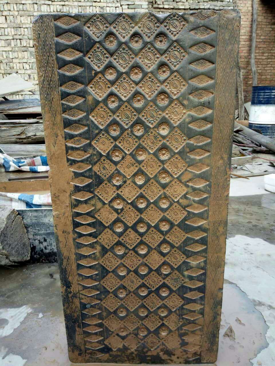 老汉砖 汉代老砖雕 茶桌琴桌佳品