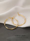 999 Silver Mobius Earrings Light Luxury 2025 New Hot Earrings Plain Circle High-End Women 's Ear Jewelry 999 Silver Mobius Earrings Light Luxury 2025 New Hot Earrings Plain Circle High-End Women 's Ear Jewelry