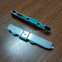 15*24*155 long wheel door and window slide rail double pulley ordinary iron frame ground wheel anti-derailment adjustable
