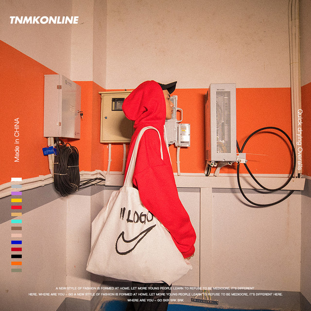 Homemade hip-hop solid color sweater men and women spring and autumn loose large size casual student couple oversize Hoodie Homemade hip-hop solid color sweater men and women spring and autumn loose large size casual student couple oversize Hoodie
