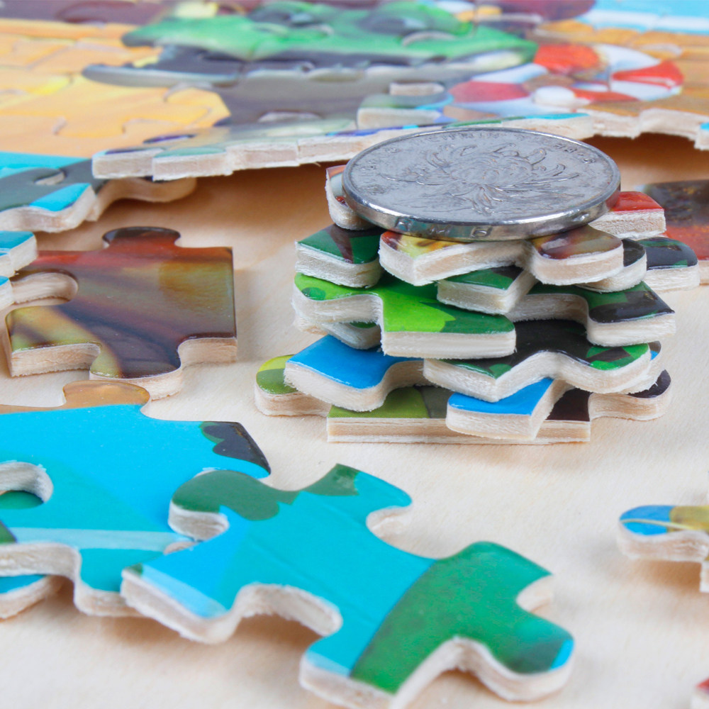 300-500片积木制木质儿童公主拼图拼板成人益智力玩具5-6-8岁1000