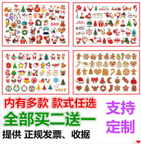 2020 new Christmas tattoo stickers face stickers arm stickers Elk tattoo stickers