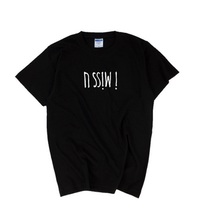 I MISS YOU Chunjiao and Zhiming couple T-shirt Yu Wenle INS same cotton round neck short sleeve TEE